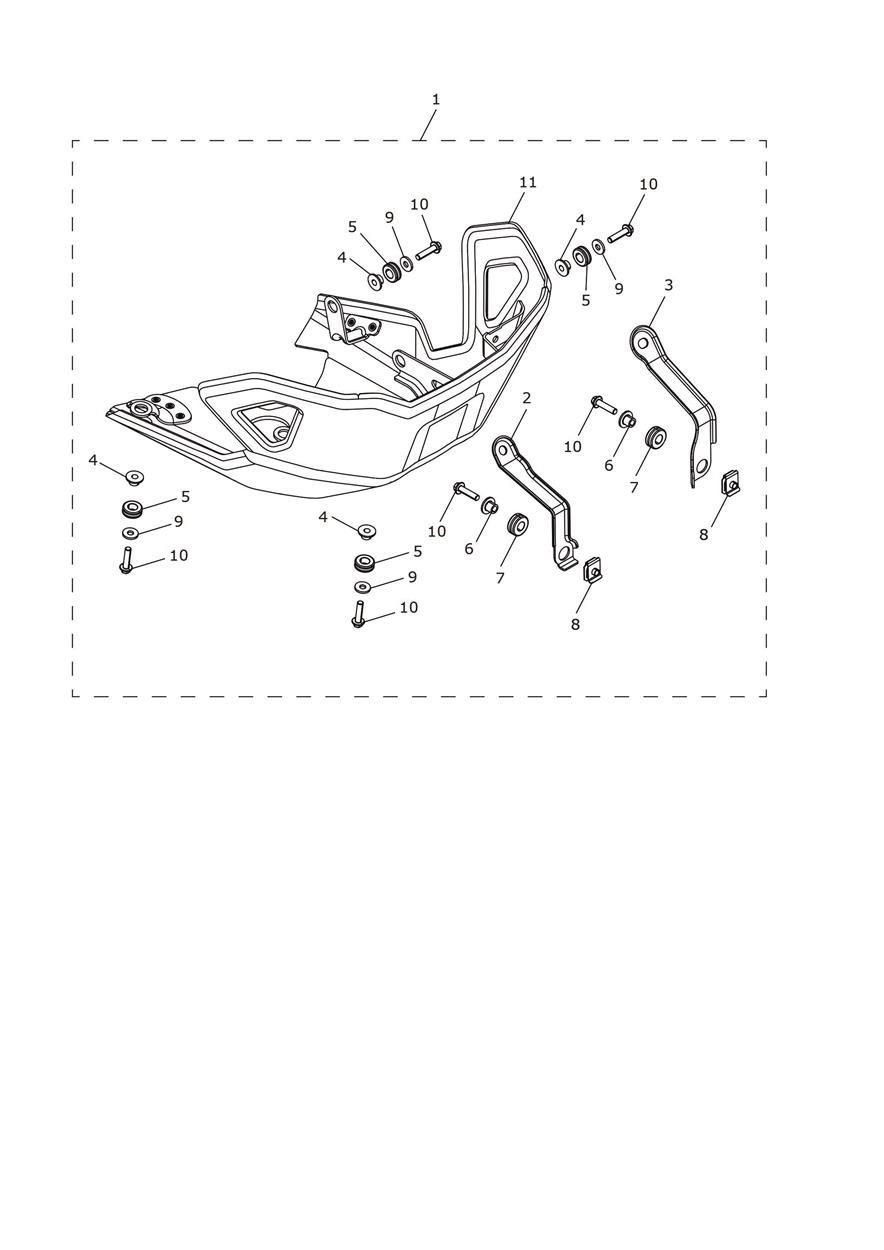 KIT PROTECTION DE CARTER POUR TIGER 900 GT 2024