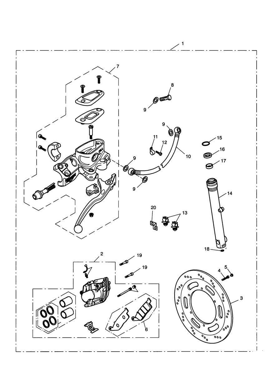 KIT D AMELIORATION DES FREINS POUR AMERICA A1 2010