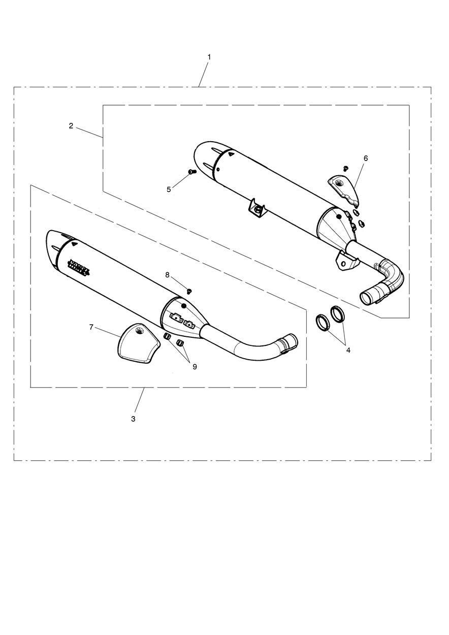 PAIRE DE SILENCIEUX HOMOLOGUEE BROSSE POUR BONNEVILLE BOBBER 2017