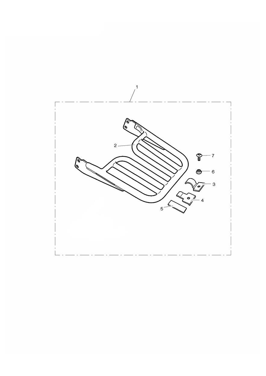 KIT DE PORTE BAGAGES POUR ROCKET III TOURING 2008