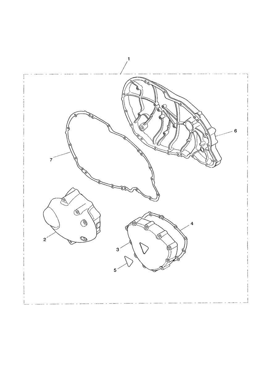 KIT COUVERCLES DE MOTEUR CHROME POUR BONNEVILLE A1 2009