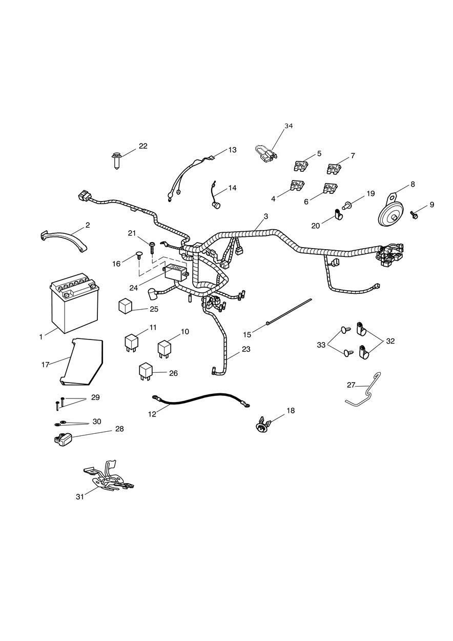 EQUIPEMENT ELECTRIQUE POUR BONNEVILLE A1 2009