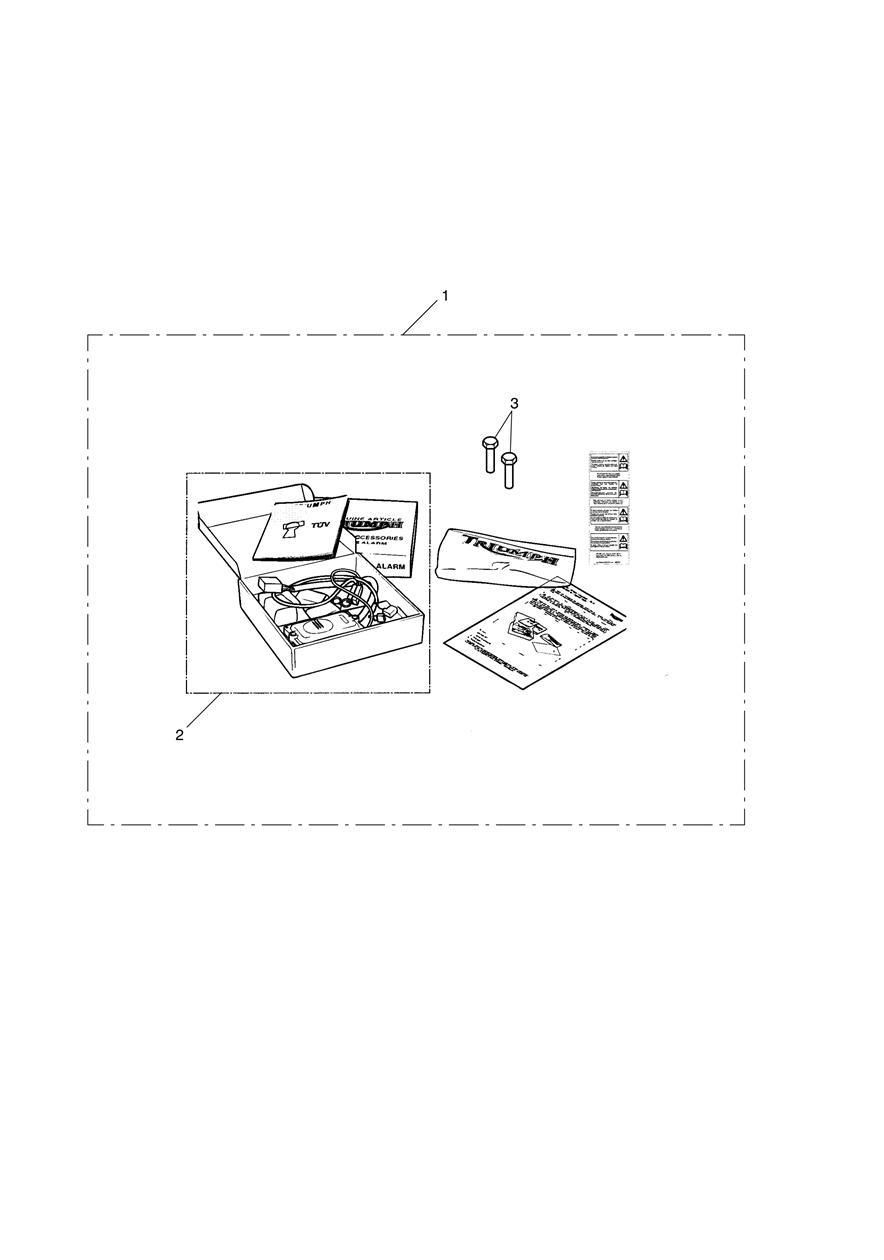 KIT D ALARME S4 AGREE SRA POUR TIGER 800 2011