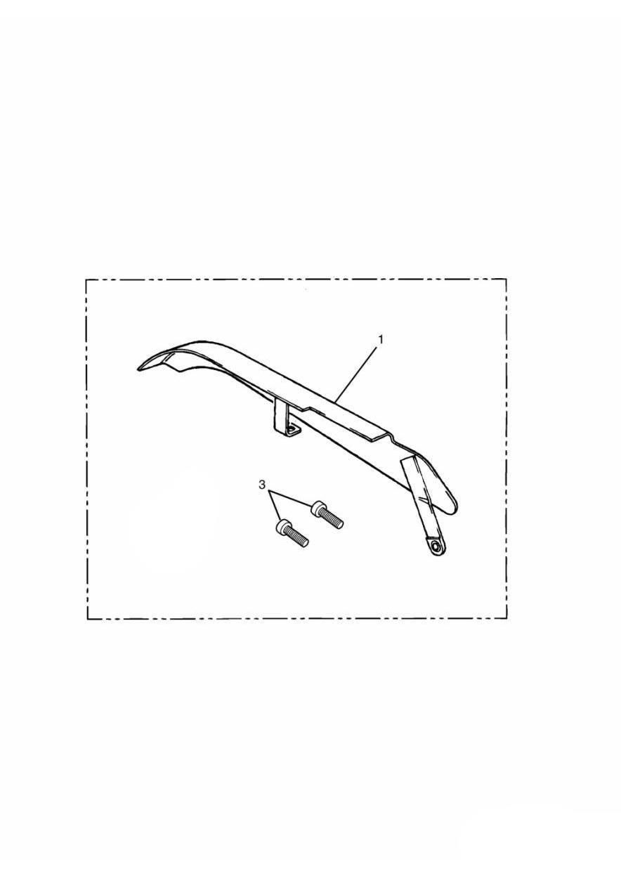 KIT DE PROTECTION DE CHAINE CHROME POUR THUNDERBIRD 1995
