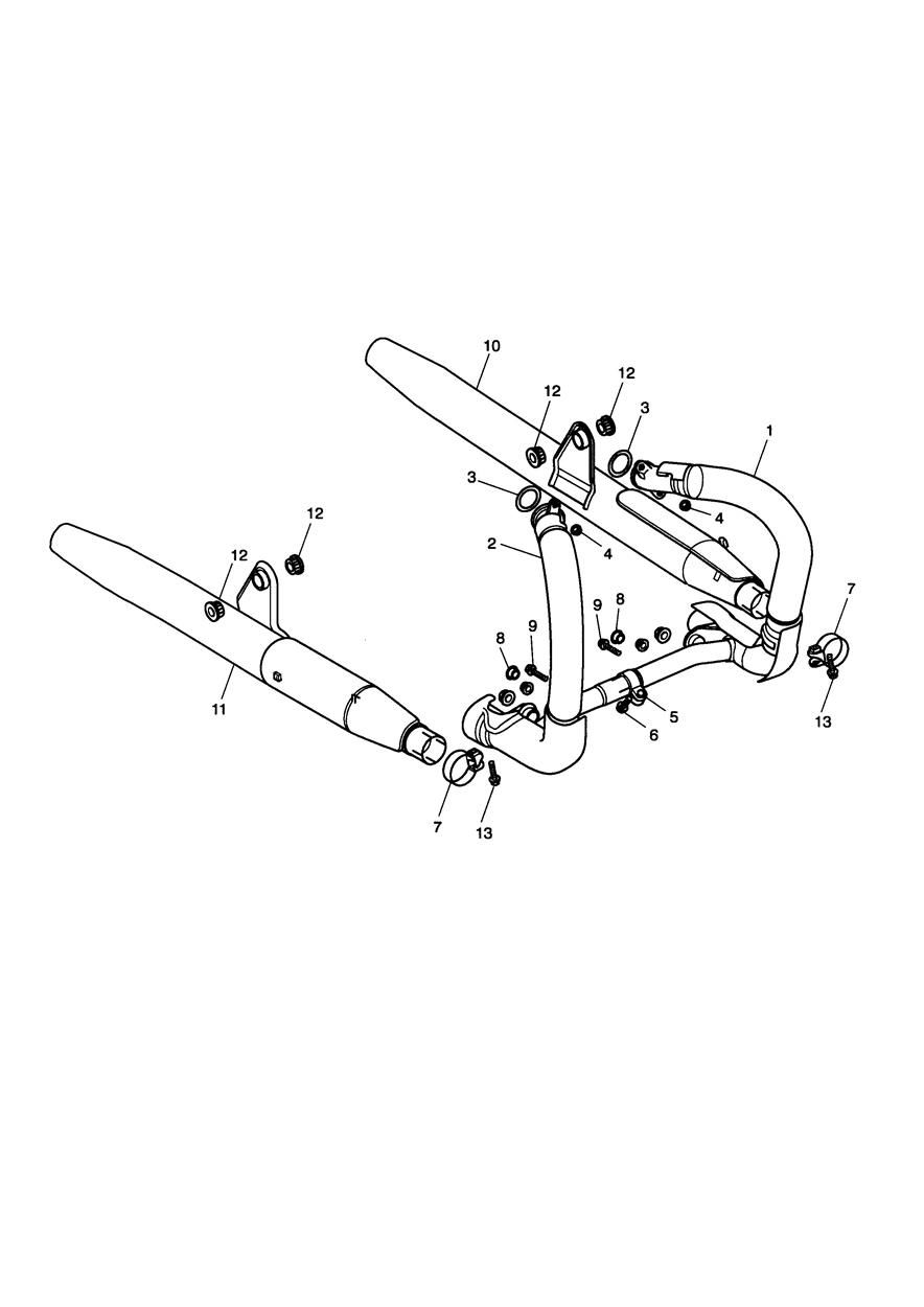 ECHAPPEMENT 281465 F2279278 F4 POUR SPEEDMASTER 2003