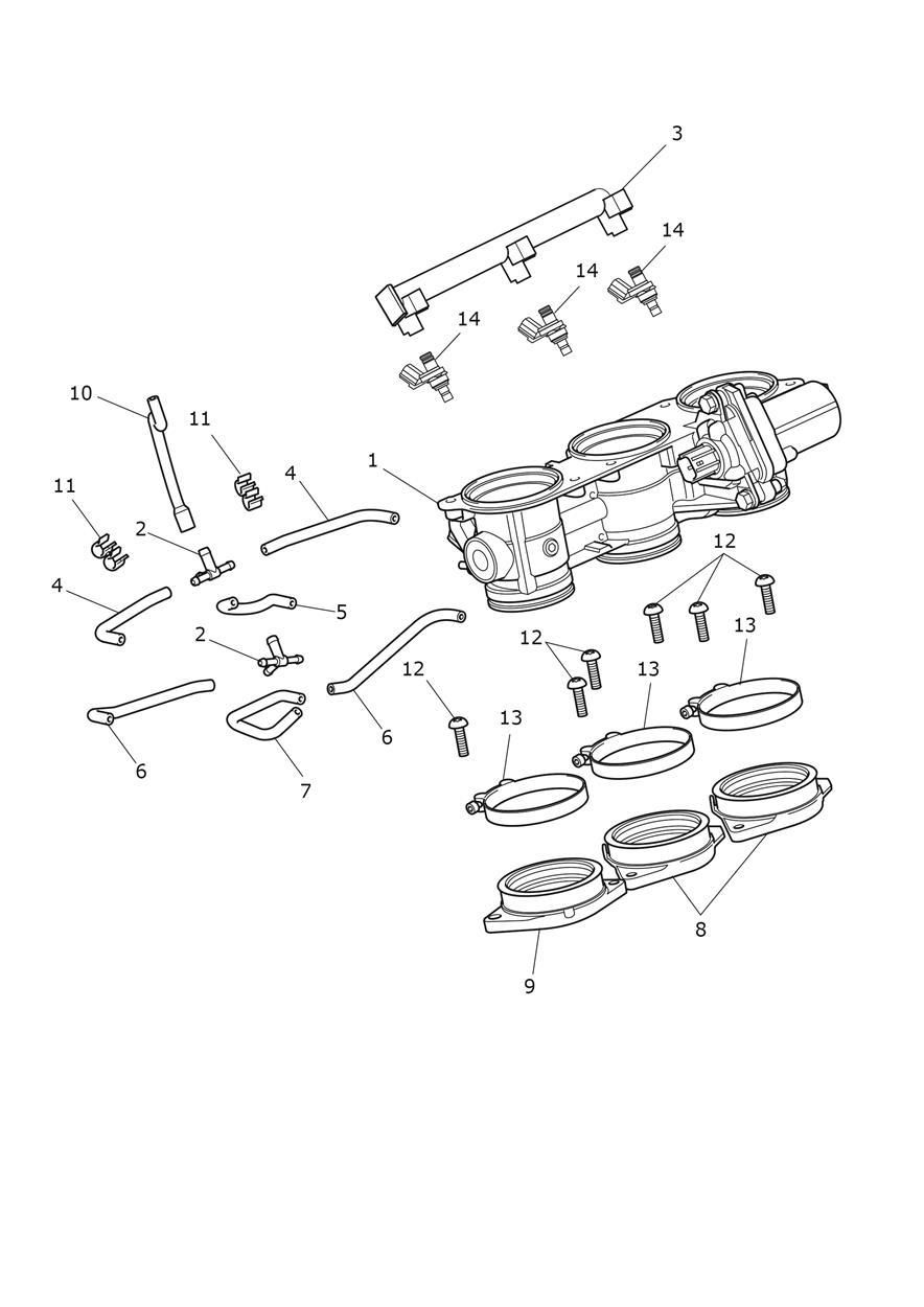 ACCELERATEURS INJECTEURS ET RAMPE DE CARBURANT POUR BREITLING SPEED TRIPLE RR 2025