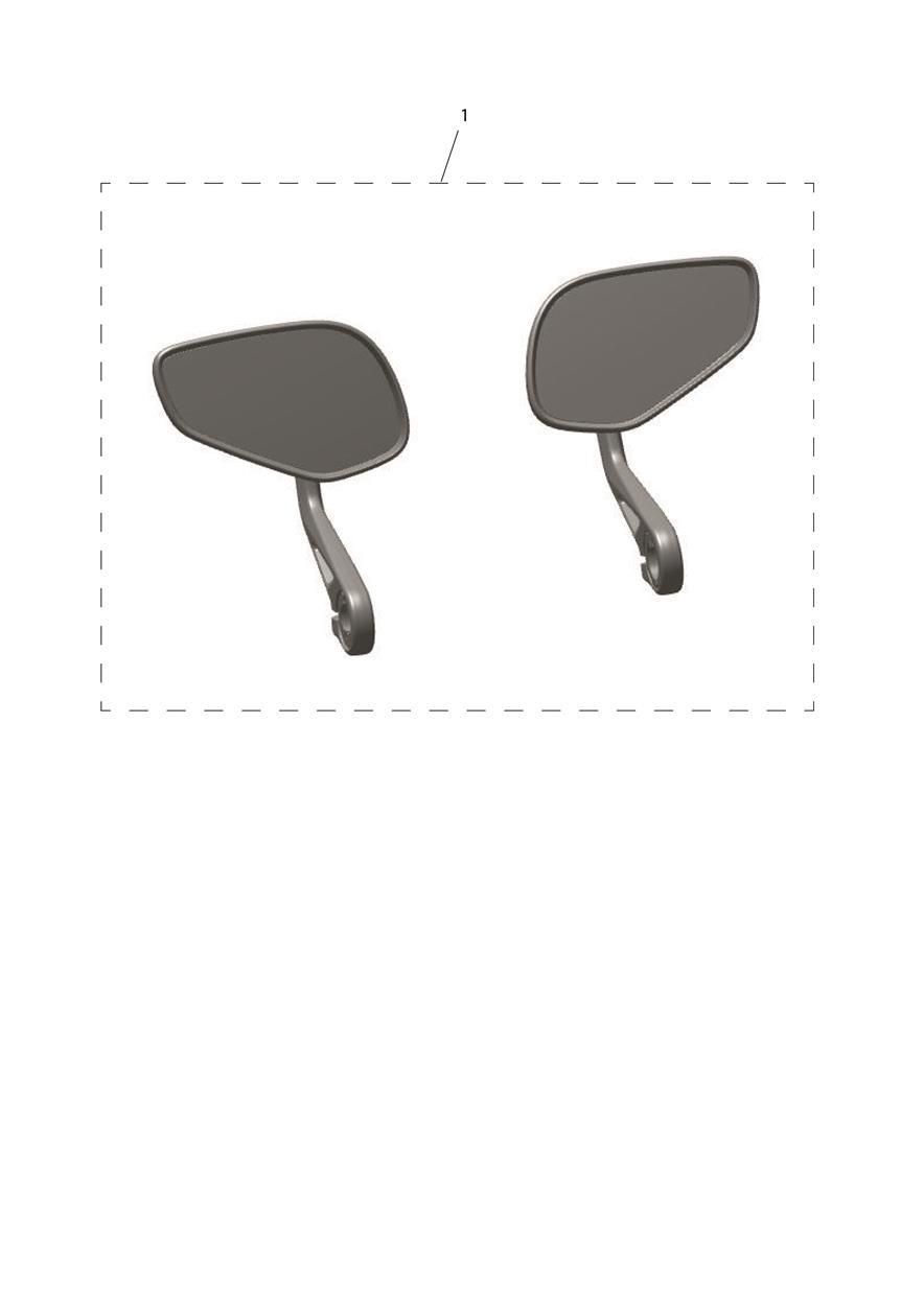 RETROVISEUR D EMBOUT DE GUIDON SPORT POUR TRIDENT 2025