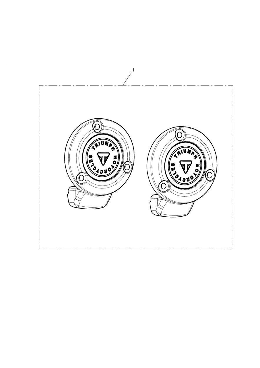 COUVERCLE TPS BROSSE POUR BONNEVILLE BOBBER E5 VB 2025
