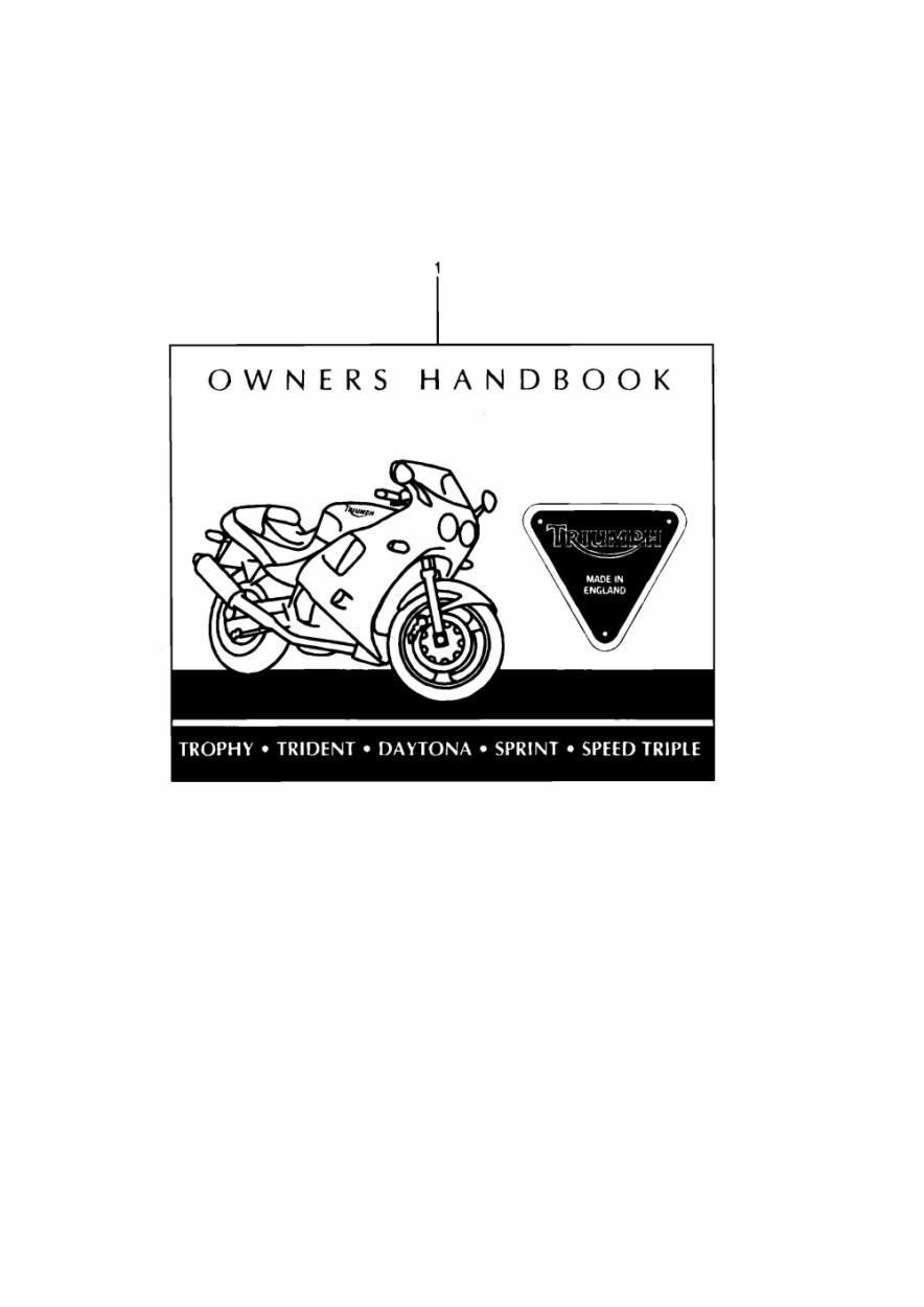MANUELS DU PROPRIETAIRE 16922 29155 POUR DAYTONA 1200 1992