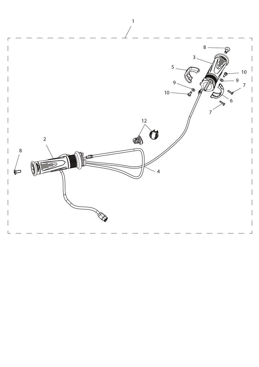 KIT DE POIGNEES CHAUFFANTES POUR DAYTONA 660 LAMS 2024