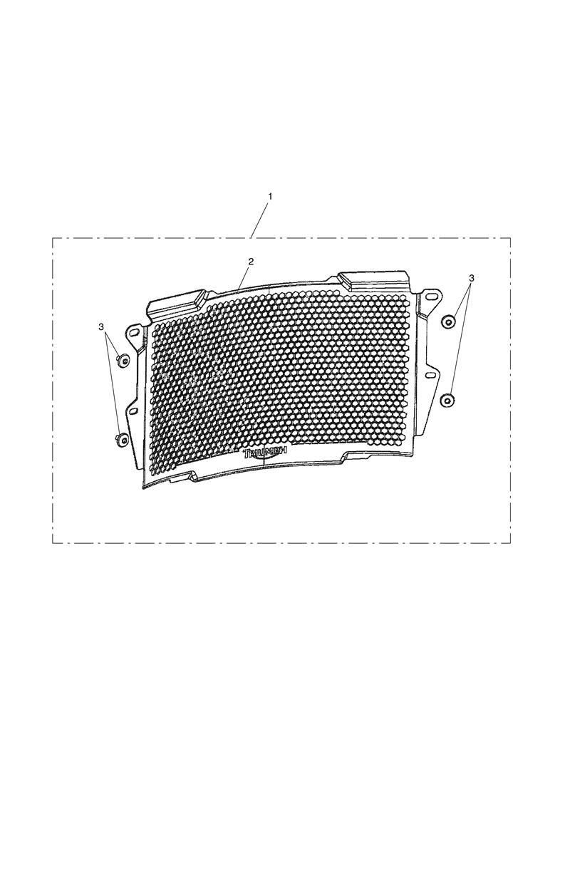 KIT DE PROTECTION DU RADIATEUR POUR TIGER EXPLORER ABS A1 2012