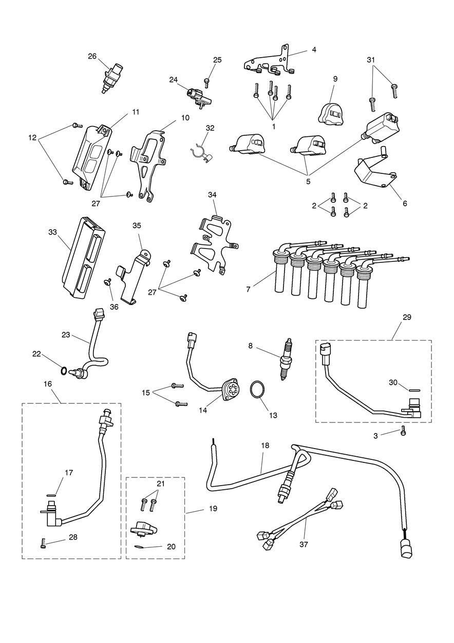 SYSTEME DE GESTION DU MOTEUR POUR ROCKET III 2005