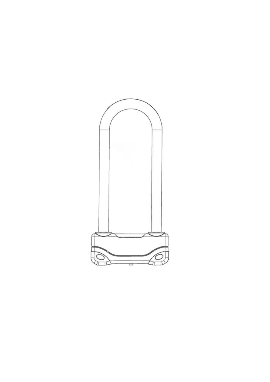 U LOCK 270 POUR TIGER 800 2011