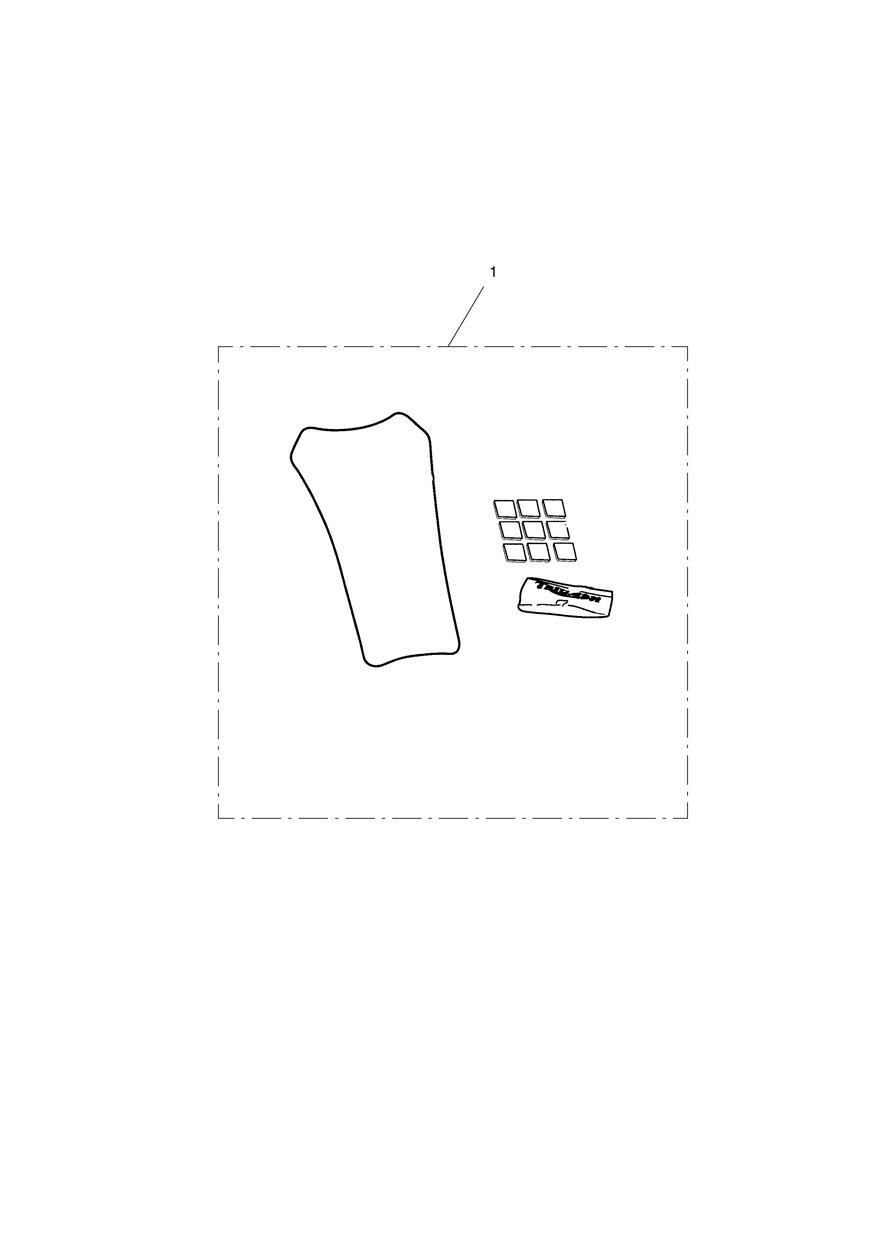 PAD DE RESERVOIR CARBONE POUR SPRINT GT ABS A1 2010