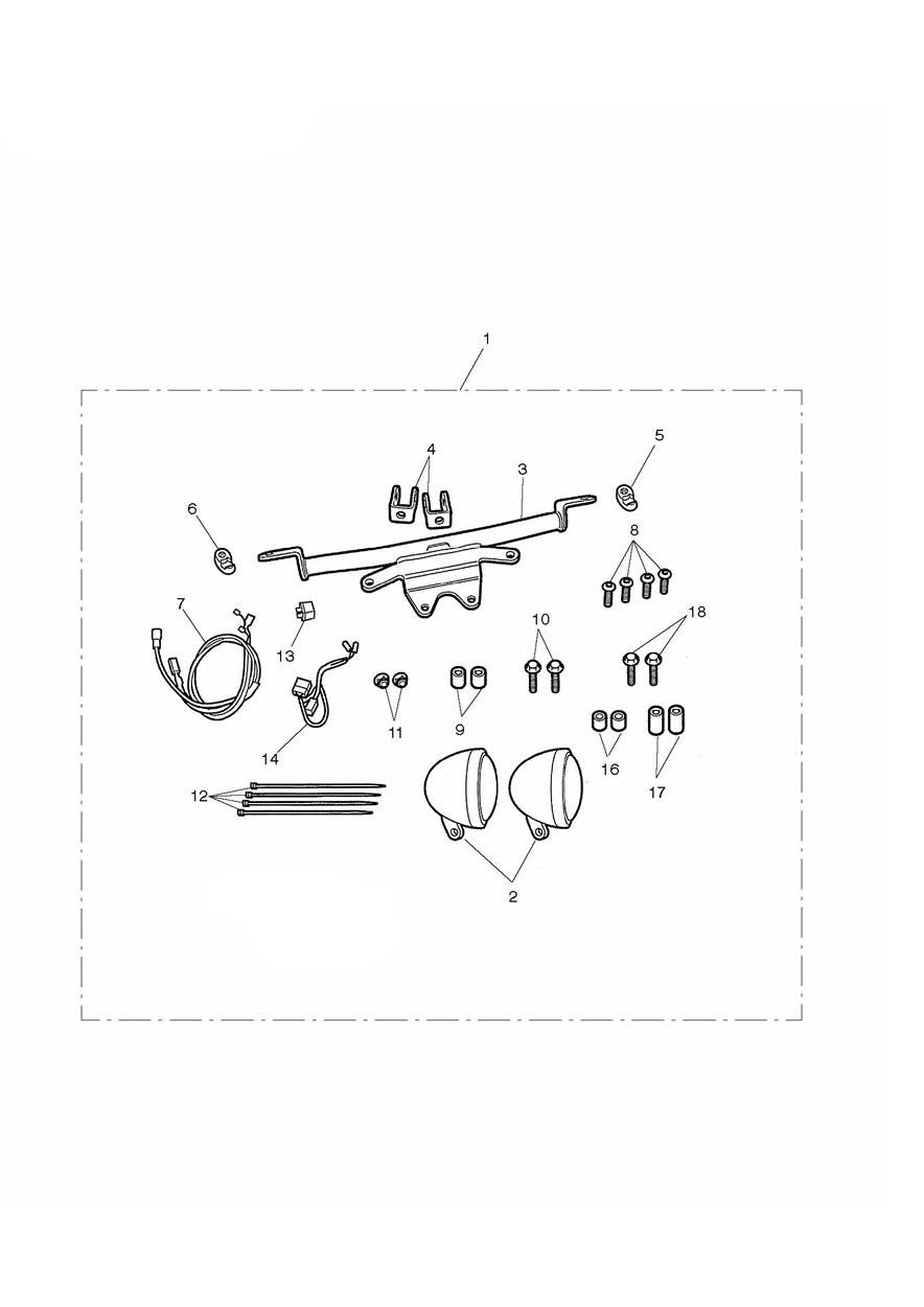 LAMPES AUXILIAIRES US POUR THUNDERBIRD NIGHTSTORM 2015