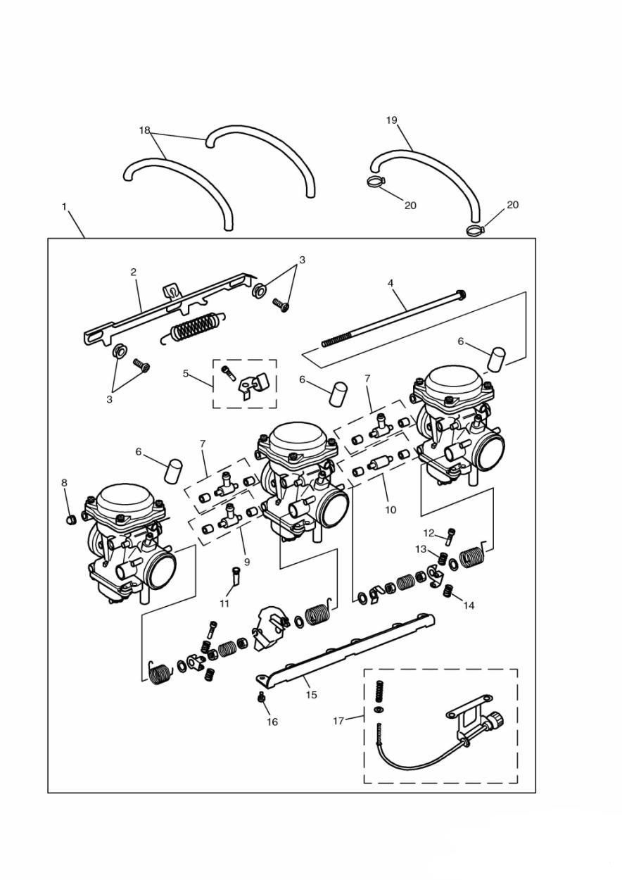 CARBURATEURS POUR LEGEND TT 1999
