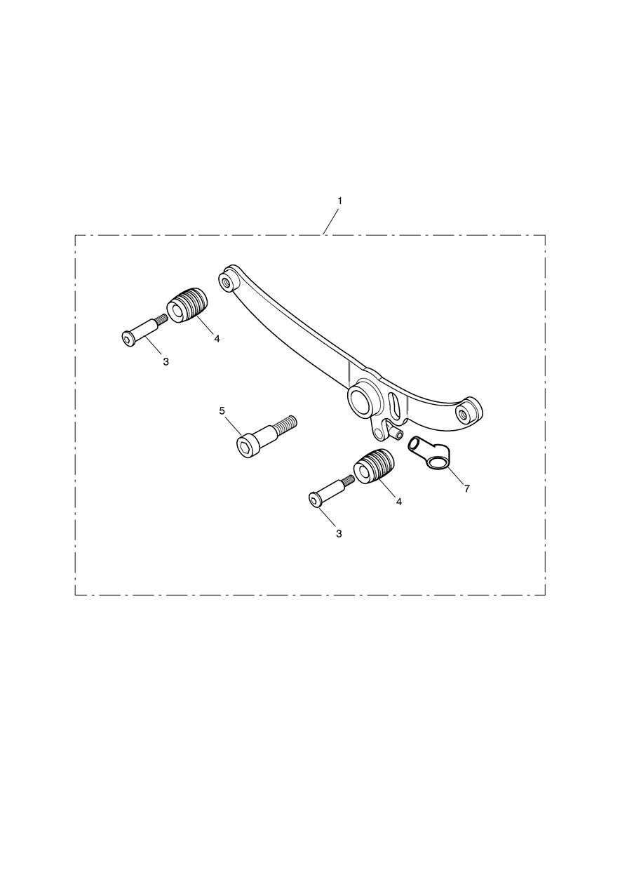 KIT DE LEVIER DE VITESSES ROCKER CHROME POUR SPEEDMASTER 2003
