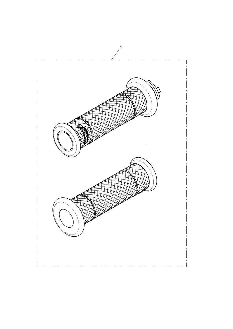 KIT DIAMOND GRIP D254 POUR THRUXTON 1200 DUAL SEAT 2016