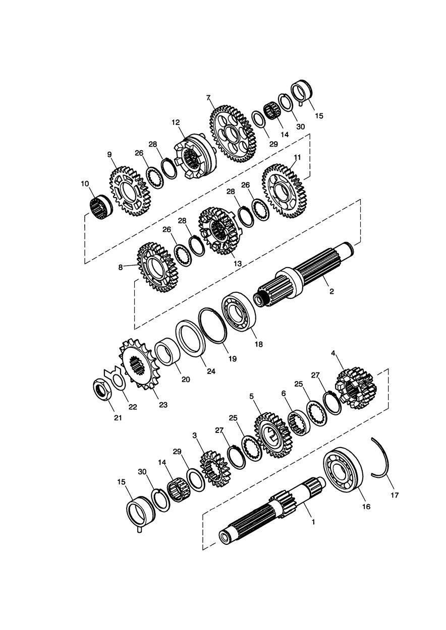 TRANSMISSION POUR SCRAMBLER 2006