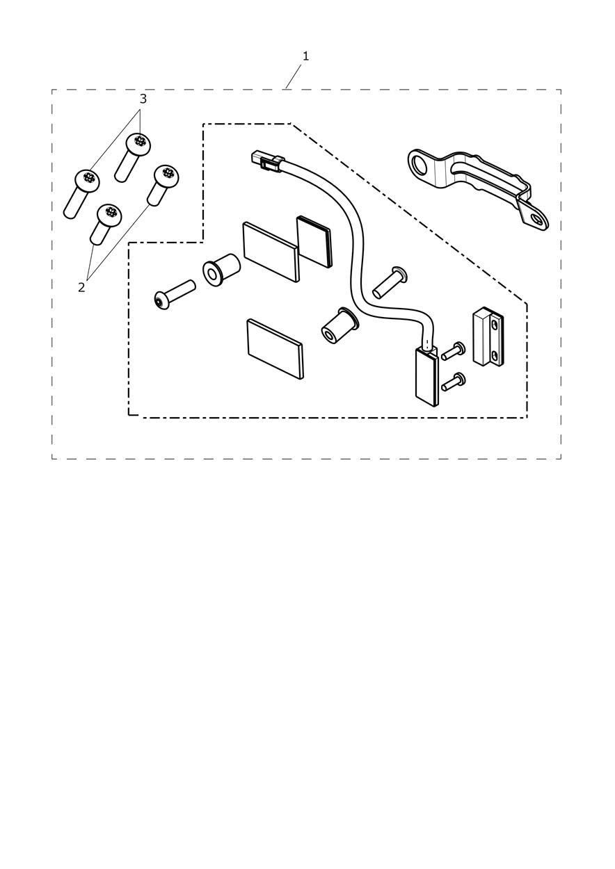 KIT DE MONTAGE POUR ALARME POUR SCRAMBLER 900 2023