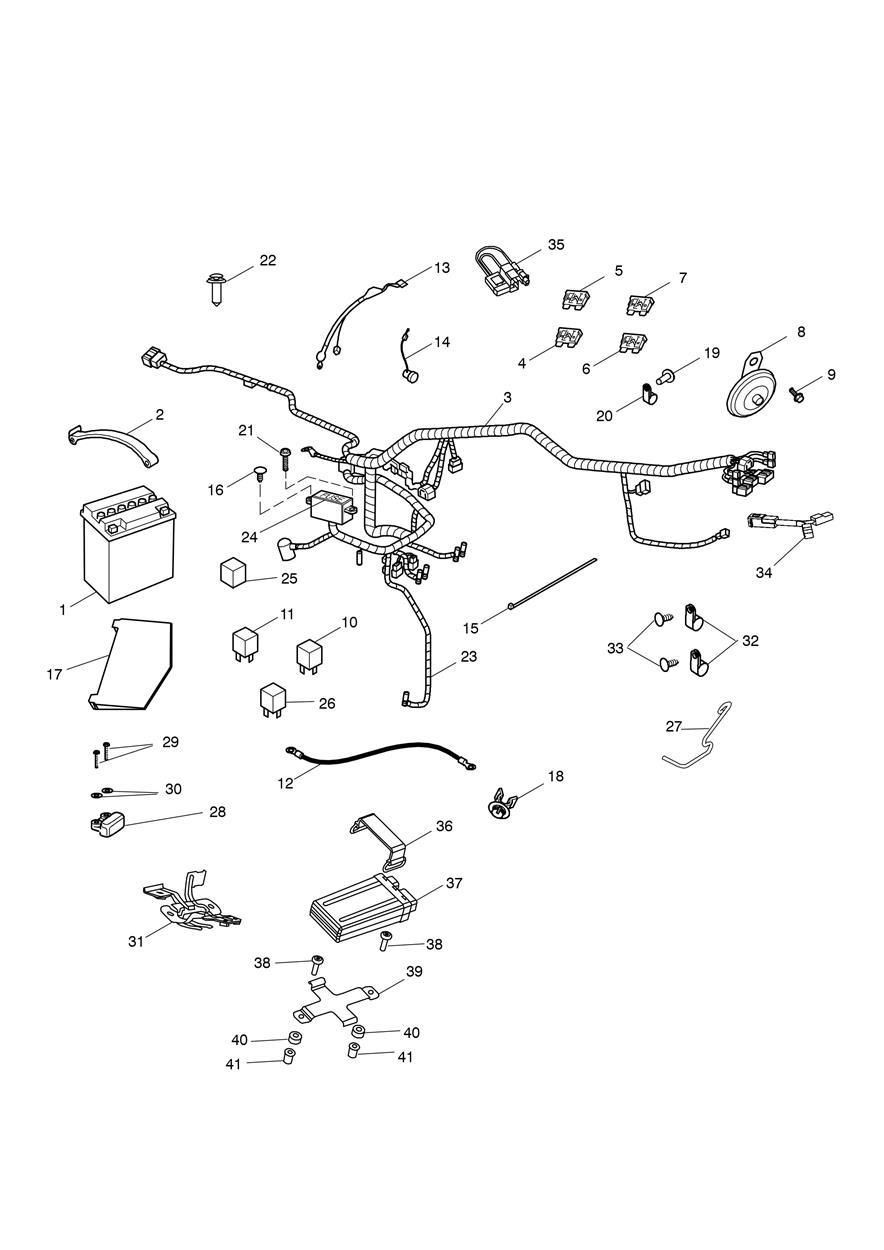 EQUIPEMENT ELECTRIQUE POUR BONNEVILLE T100 1960 A2 2010