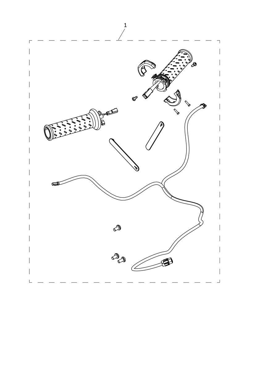 KIT DE POIGNEES CHAUFFANTES POUR SCRAMBLER 900 2023