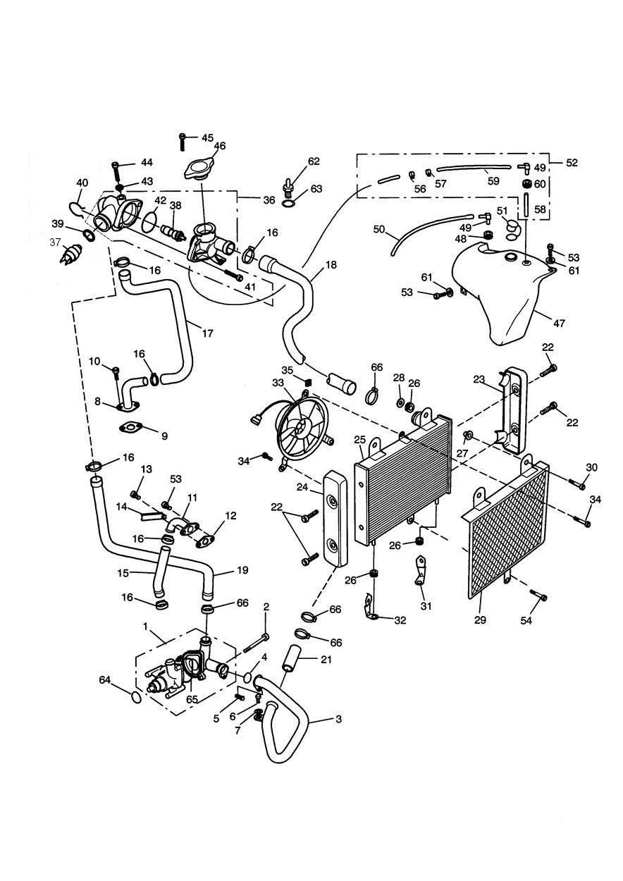 SYSTEME DE REFROIDISSEMENT POUR ADVENTURER 1996