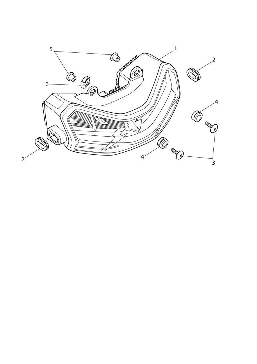 PHARE POUR TIGER 1200 GT 2022