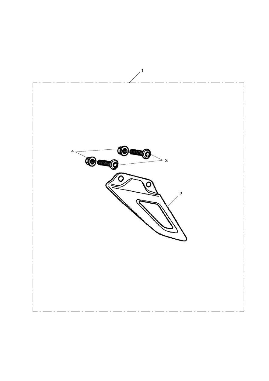PROTECTION DE CHAINE BASSE FIBRE DE CARBONE POUR DAYTONA 675 A1 2009