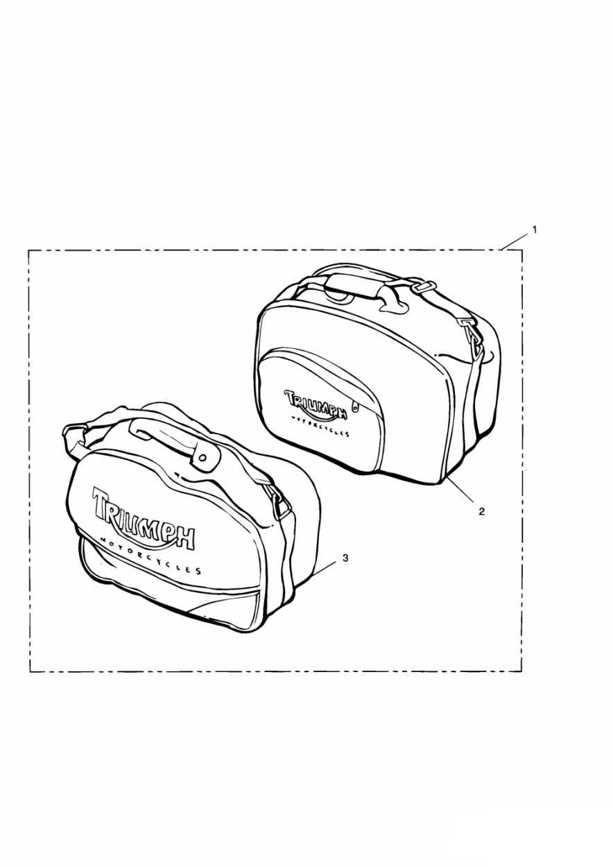 KIT DE SAC INTERIEUR POUR SACOCHE POUR SPRINT ST 1999