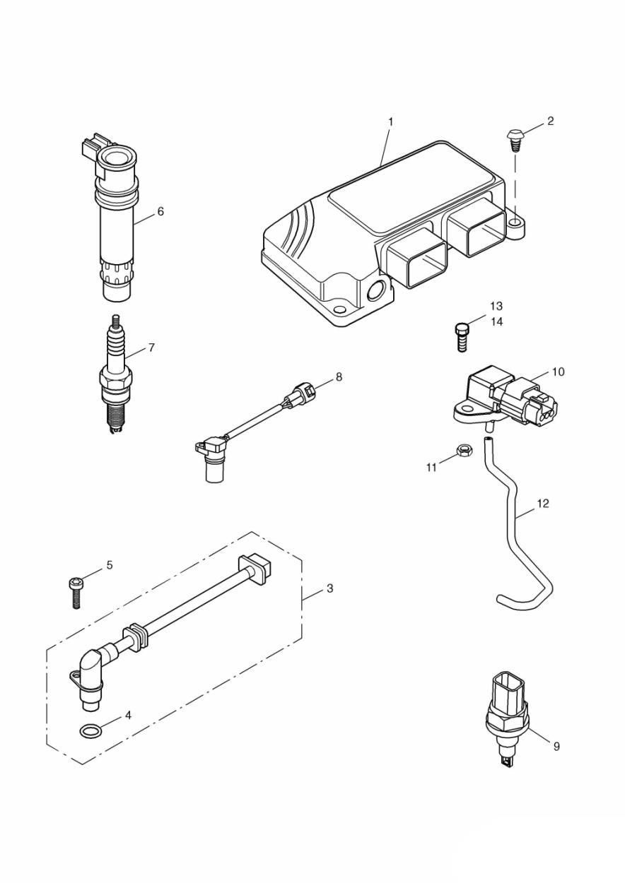 SYSTEME DE GESTION DU MOTEUR POUR DAYTONA 600 2004