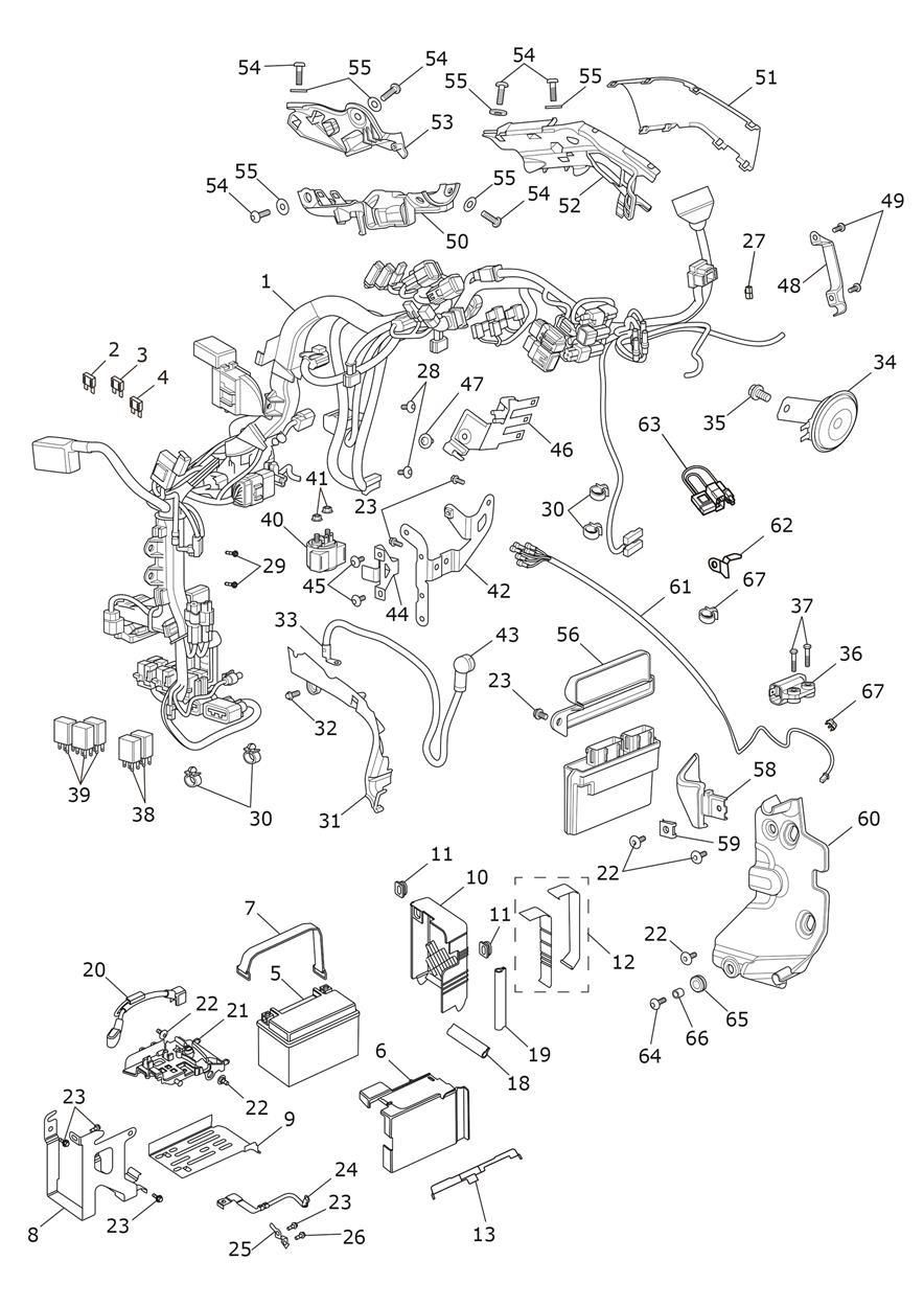 EQUIPEMENT ELECTRIQUE POUR BONNEVILLE SPEEDMASTER E5 VB 2025
