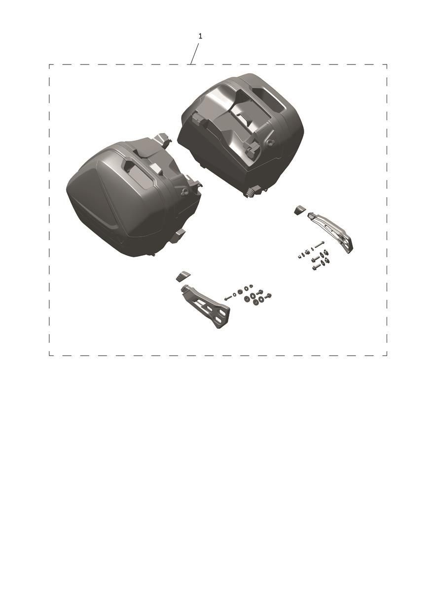 KIT DE SACOCHES POUR TIGER SPORT 800 2025