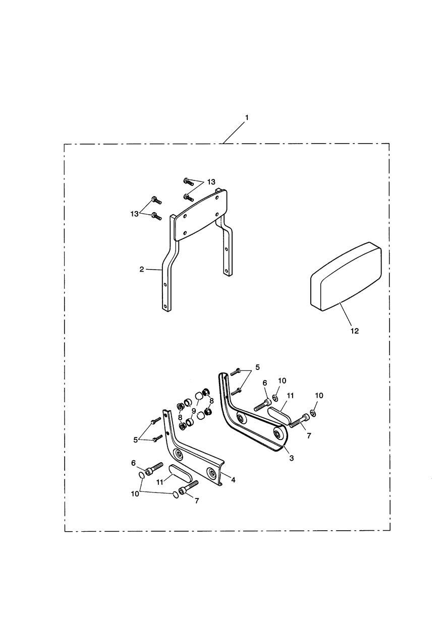 KIT DE DOSSIER PASSAGER STANDARD POUR AMERICA A1 2010