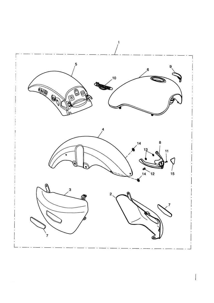 KIT DE PEINTURE PERSONNALISEE POUR ROCKET III 2005