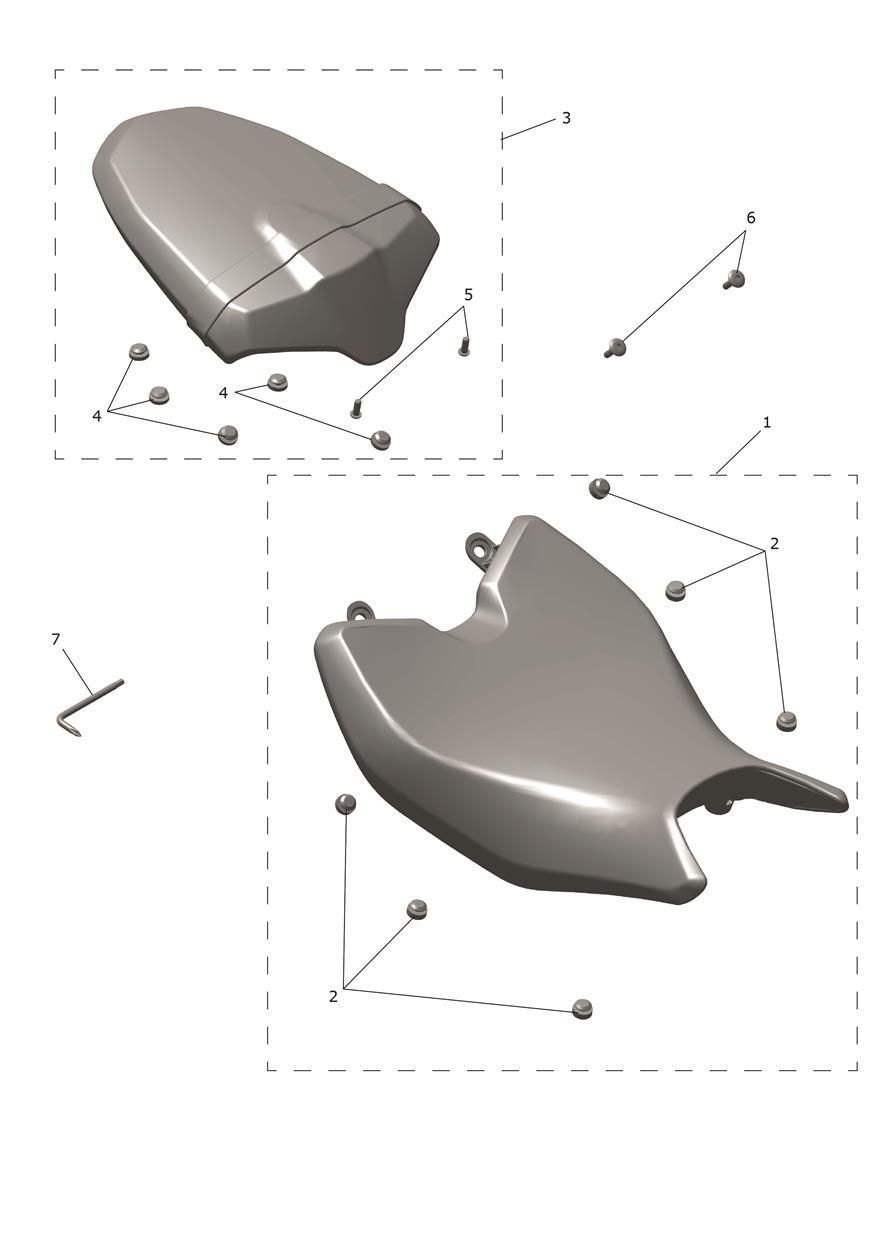 SELLE POUR DAYTONA 660 LAMS 2024