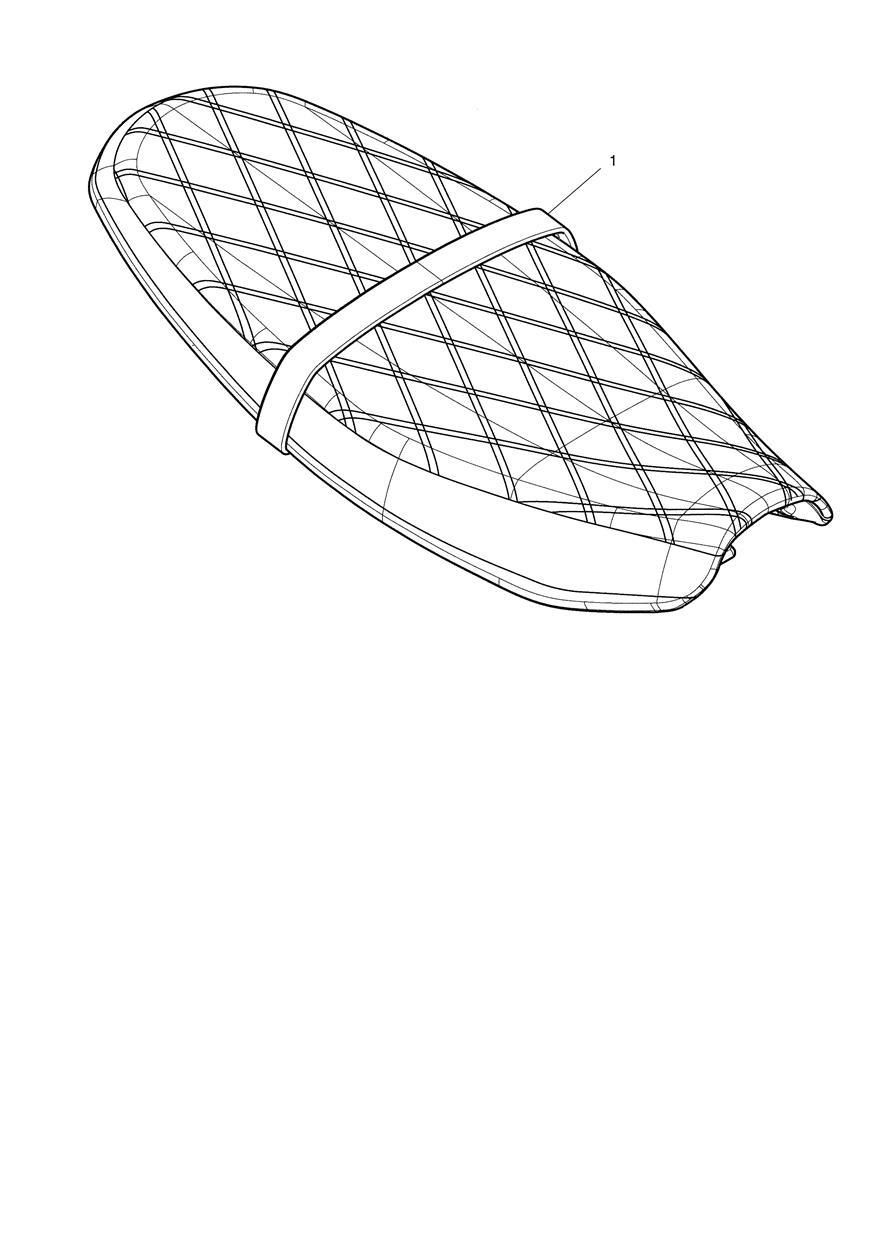 ENSEMBLE DE SIEGE MATELASSE MARRON POUR SPEED TWIN 2021