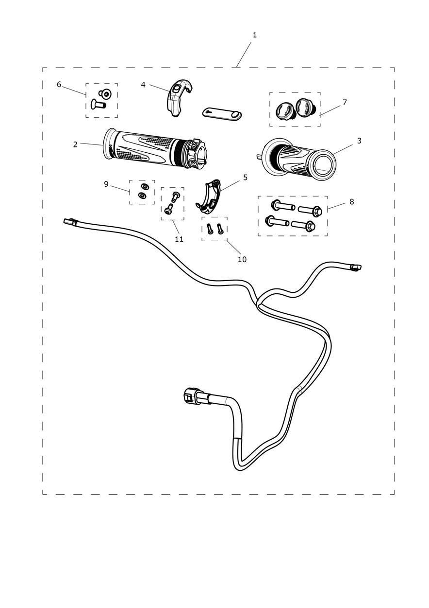 KIT DE POIGNEES CHAUFFANTES POUR STREET TRIPLE MOTO2 TM EDITION 2023
