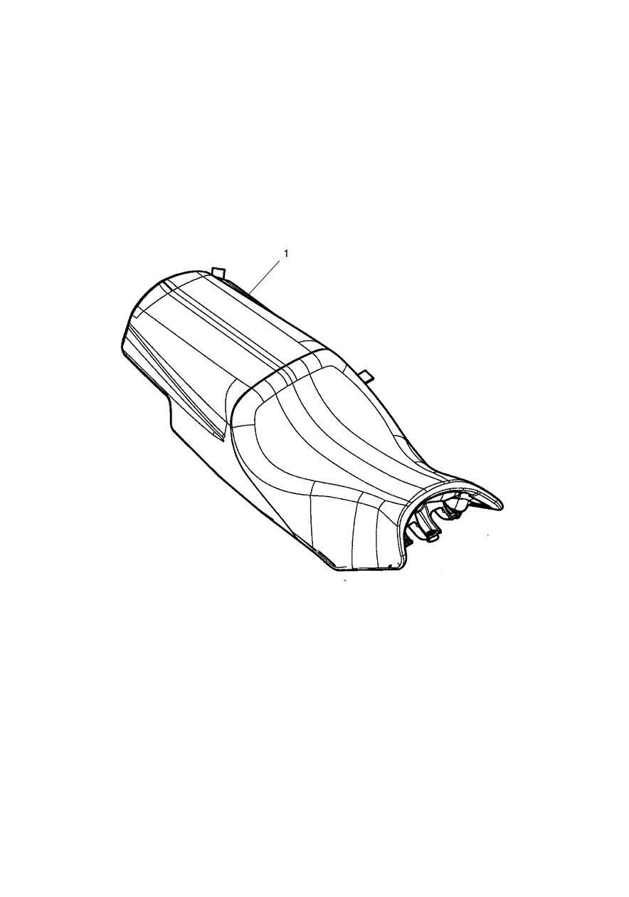 ENSEMBLE DE SIEGE BAS POUR SPRINT GT ABS A1 2010