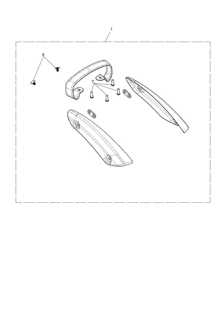 KIT DE RETRAIT DES RAILS DE GARDE BOUE POUR BONNEVILLE SPEEDMASTER E5 VB 2025