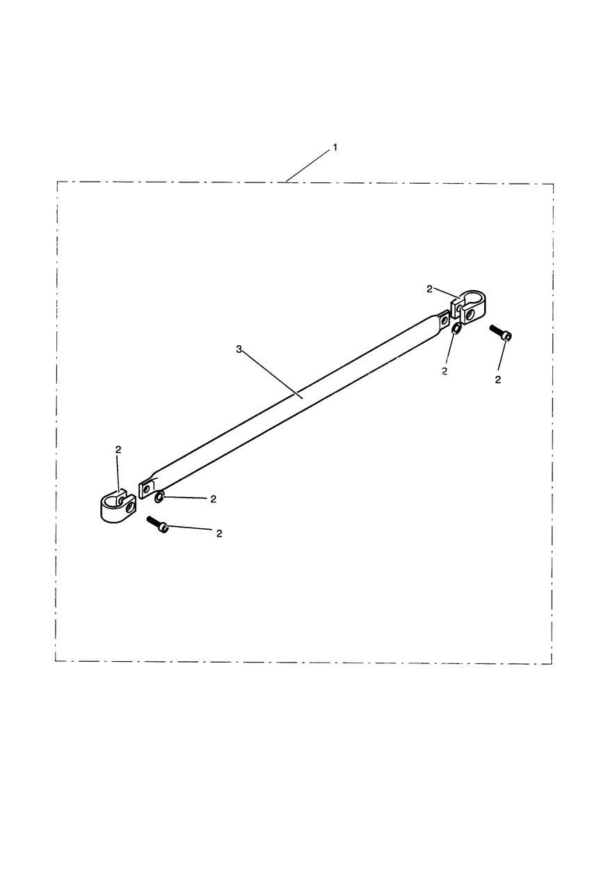 KIT DE RENFORT DE GUIDON POUR SCRAMBLER 2006