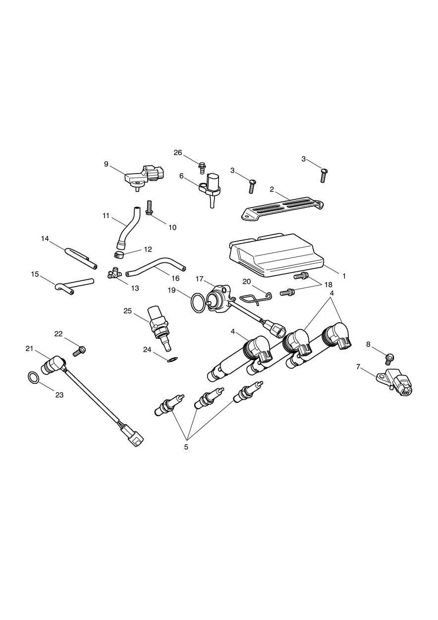 SYSTEME DE GESTION DU MOTEUR POUR DAYTONA 675 A1 2009