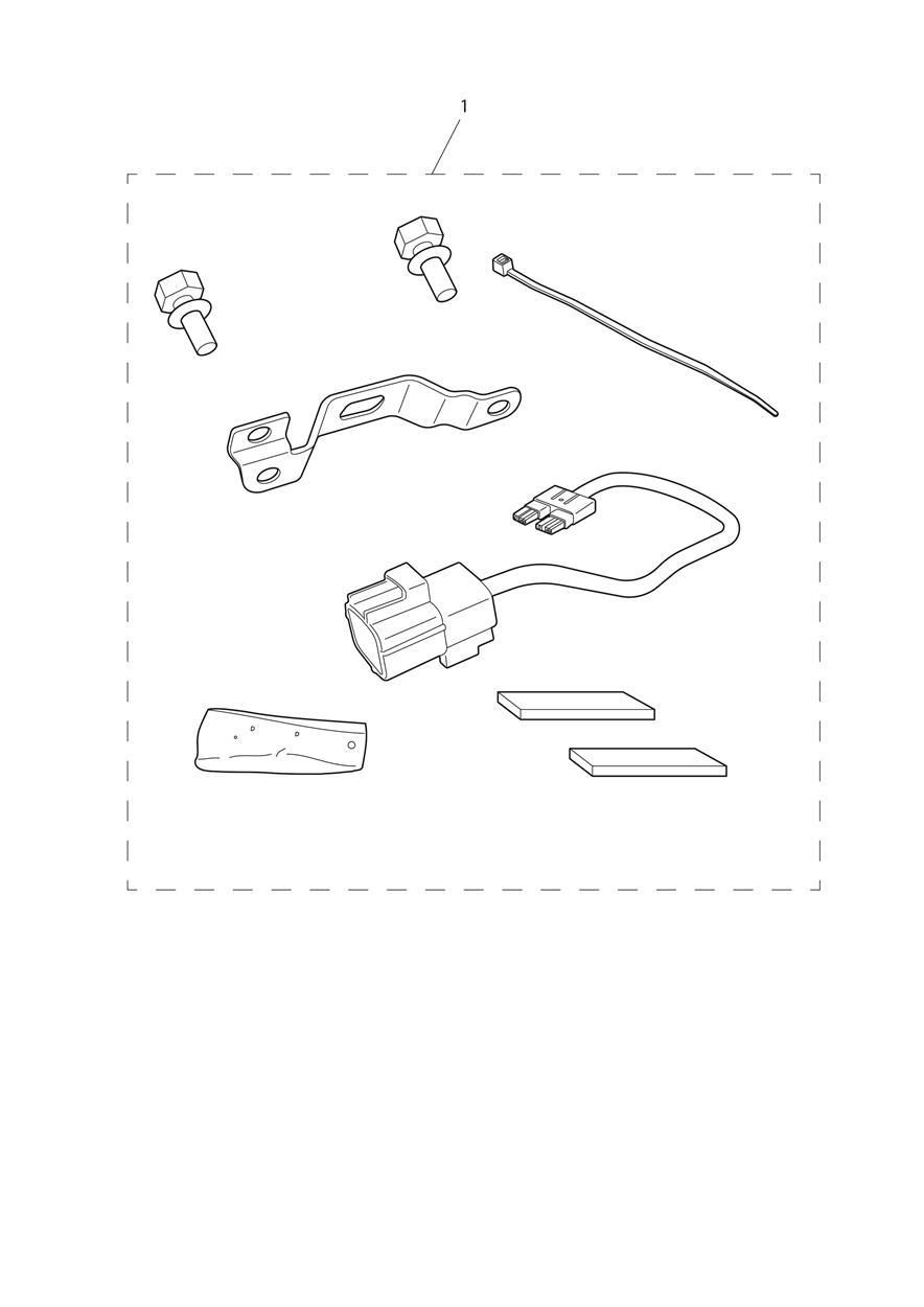 KIT DE MONTAGE DE TRACEUR POUR SCRAMBLER 400 X 2024