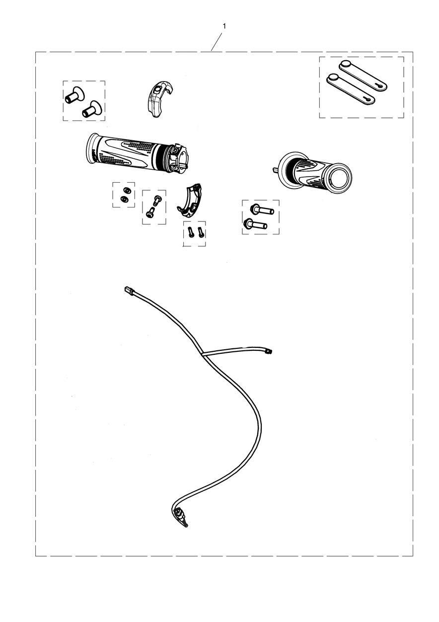 KIT DE POIGNEES CHAUFFANTES POUR ROCKET 3 R 2020