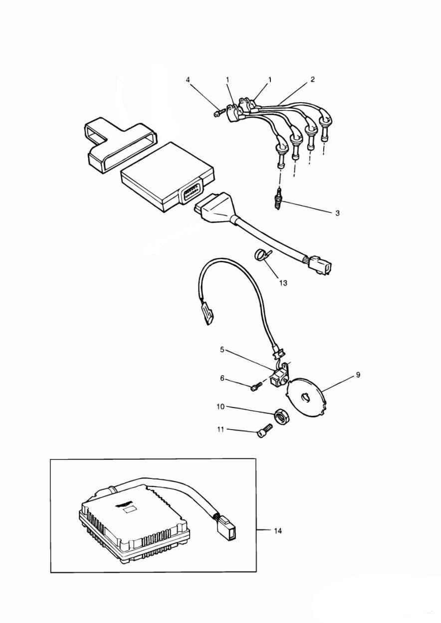 SYSTEME D ALLUMAGE POUR DAYTONA 1200 1992