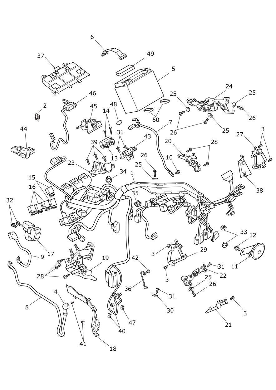 EQUIPEMENT ELECTRIQUE POUR BONNEVILLE T120 E5 VB 2025