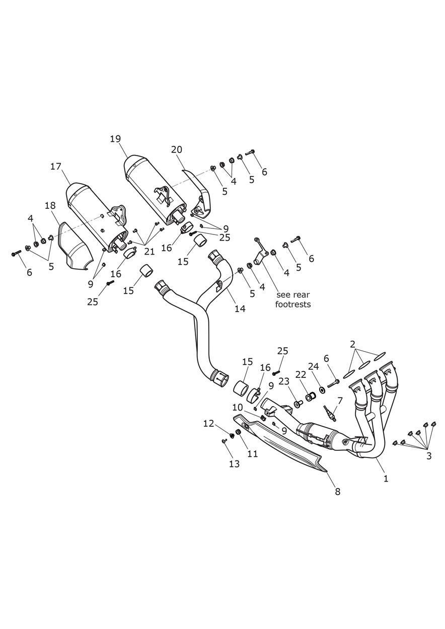 ECHAPPEMENT POUR SPEED TRIPLE S 2016