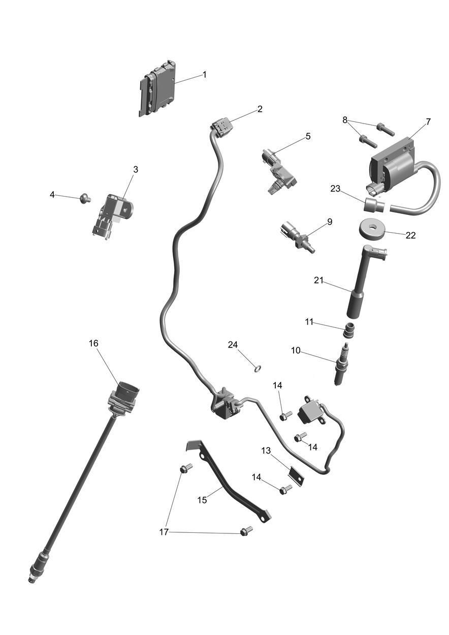 GESTION DU MOTEUR POUR SCRAMBLER 400 X 2024