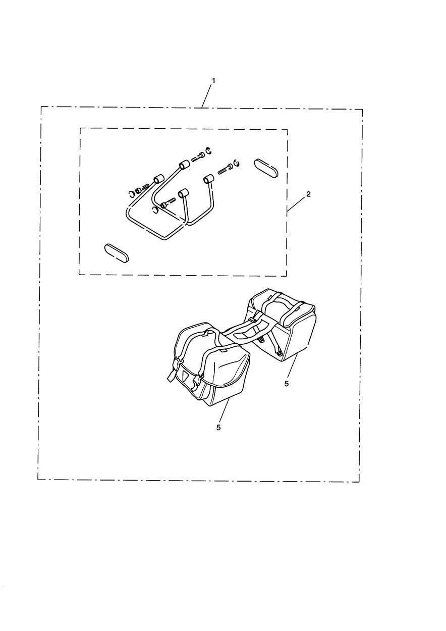 KIT DE SACOCHE EN CUIR TYPE C POUR BONNEVILLE AMERICA 2002