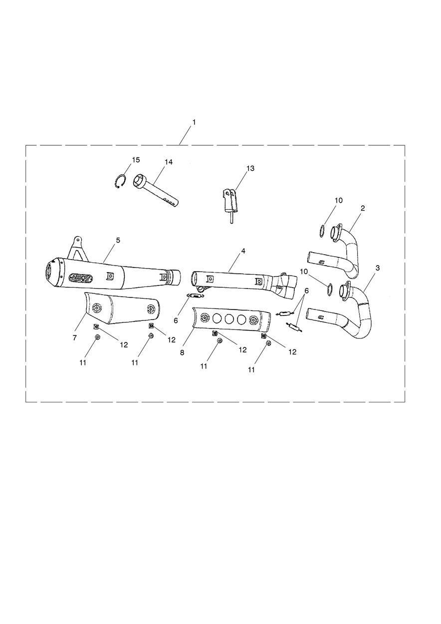 SYSTEME D ECHAPPEMENT COMPLET ARROW 21 POUR SCRAMBLER 2006